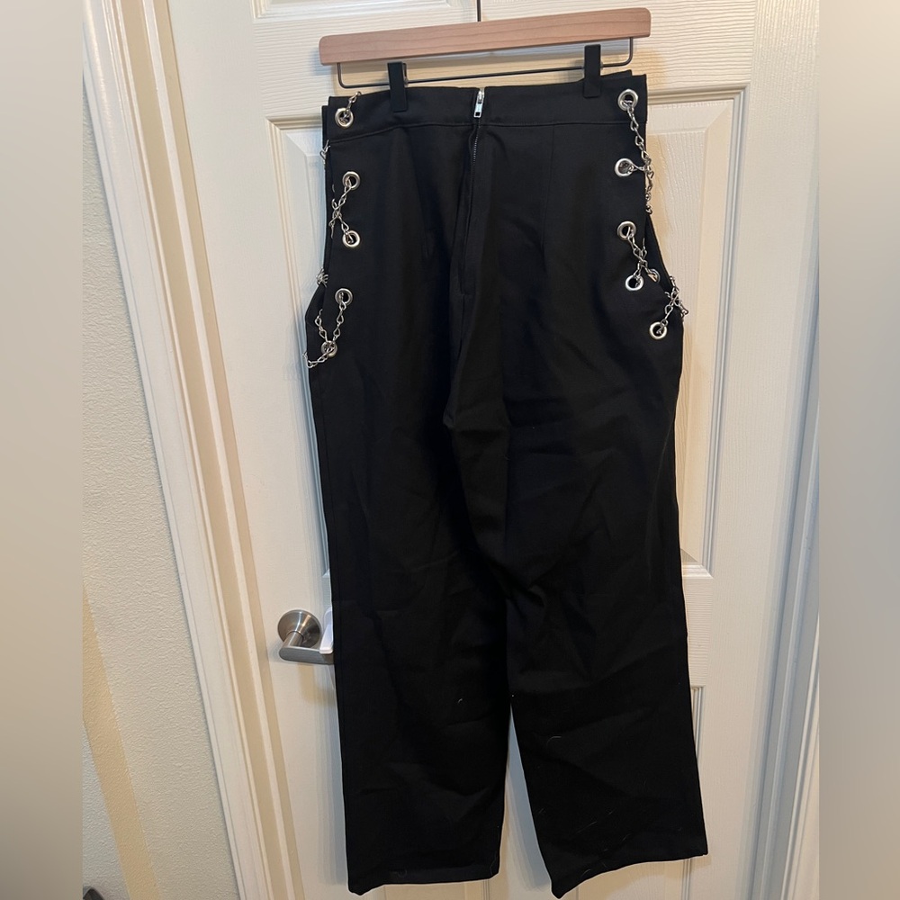 EB Denim chain jeans black